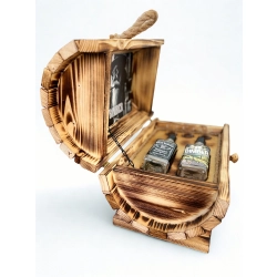 beczka na alkohol z grawerem