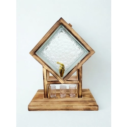 Dyspenser do alkoholu z kranikiem