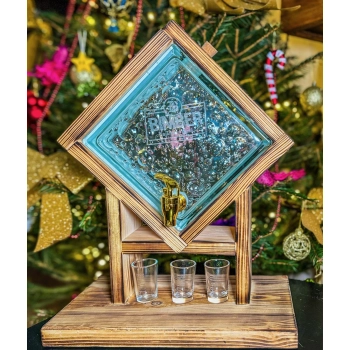 Dozownik do alkoholu z kranikiem 1,7 l